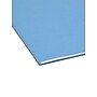 Smead Reinforced File Folder, 3 Tab, Letter Size, Blue, 100/Box (12034)~#|#~sp36187747_sc7