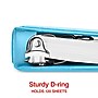 Staples 1/2" 3-Ring View Binder, D-Ring, Teal (55422/26429)~#|#~C80BE161-2C02-400D-97648DC0EF97CBF3_sc7