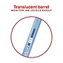 Staples Ballpoint Stick Pens, Medium Point 1.0mm, Blue Ink, 12 Pack – Smooth‑Writing Pens with Translucent Barrel for Office Use~#|#~C82638A7-2379-4A39-B7EE36E7B08FC4C2_sc7