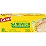 Glad Double Zipper Sandwich Bag, 50 Bags/Box (57263)~#|#~C8388467-D5C3-4D40-B1A87669082633CE_sc7