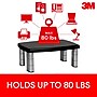 3M Adjustable Monitor Stand, Holds up to 80 lbs. (MS80B)~#|#~C847E9F6-67E4-4649-B20EE646E0D955D3_sc7