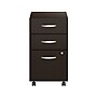 Bush Business Furniture Arrive 3 Drawer Mobile File Cabinet - Assembled, Mocha Cherry (ARF116MR-Z)~#|#~C850BF76-6052-4F00-A02B96DC50C0B6F3_sc7