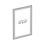 Azar Poster Holder, 11" x 17", Wall Mounted, Silver, Plastic, 2/Pack (300340-SLV-2PK)~#|#~C8817BFB-40CF-47CF-9EEE69751E6039F3_sc7