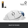 Logitech ERGO M575 Wireless Ergonomic Trackball Mouse, Off White (910-005868)~#|#~C8863D29-7B9D-40AC-8416C572988D2E02_sc7