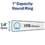 Avery 1" 3-Ring Non-View Binders, Red (03310)~#|#~C88E39D4-0C2A-42EC-B2F4C5B87D4A6125_sc7