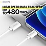 Overtime USB-C Charging Cable, 10 ft., White, 3/Pack (MFIWHITE10FTX2)~#|#~C8A4066E-B3FA-4912-B7C78B2C7FF176AF_sc7