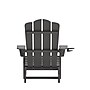Flash Furniture Newport Adirondack Chair with Cup Holder, Gray (LEHMP104410GY)~#|#~C8A5A5F2-B039-469A-A34DB18278ADDFA9_sc7