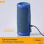 Treblab HD77 Premium Wireless Bluetooth Speaker, Waterproof, Blue (HD77BL)~#|#~C8B7C08B-EDA2-4B0B-8A6DF82DF0C33D57_sc7