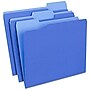 Staples File Folders, 1/3-Cut Tab, Letter Size, Blue, 100/Box (ST224527-CC)~#|#~C8E24567-F0EF-4DF8-8E41F8BB2B49DB41_sc7