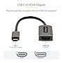 StarTech.com 0.43' USB C to HDMI Audio/Video Cable, Space Gray (USBC-HDMI-CDP2HD4K60)~#|#~C8E8E07D-E819-411B-BDAAC46D4EEABE49_sc7
