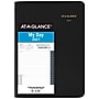 2027 AT-A-GLANCE 24-Hour 5" x 8" Daily Appointment Book Planner, Faux Leather Cover, Black (70-203-05-27)~#|#~C8F90619-593A-425F-AC57AC4CC543AAF3_sc7