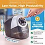 Bostitch SuperPro 6 Electric Pencil Sharpener, Gray (EPS12HC)~#|#~C90D5281-7B9B-4C05-ADC7037BCD6BFA01_sc7
