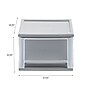 Iris Stackable Storage Drawer, Gray, 3/Pack (500163)~#|#~C93D06BB-D795-4789-A1580E5EBFAC8D9D_sc7