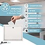 Adiroffice Steel Multipurpose Large Size Suggestion Drop Box Interoffice Mailbox, White (631-03-WHI)~#|#~C941672E-D025-4CD8-88FFB2B9562A465E_sc7