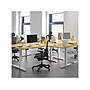 FlexiSpot E7 76"W Electric L-Shaped Adjustable Bamboo Top Standing Desk, White (E7LW557624BAM)~#|#~C944FFCB-A887-4426-BB03A4284D3710EE_sc7