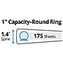 Avery 1" 3-Ring View Binder, Black (06400)~#|#~C9559FC9-4109-4096-BF5BAEA6A14E7773_sc7