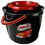 Libman 4 Gallon Clean & Rinse Bucket & Wringer, Black, 3/Carton (0156)~#|#~C960EBAB-AF8C-4588-B7B5B6421689FFAB_sc7