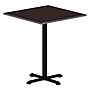 Alera Reversible Laminate Table Top, Square, 35 3/8w x 35 3/8d, Medium Cherry/Mahogany~#|#~C962B41C-BBDE-43D7-BC378FB0C0E7925D_sc7