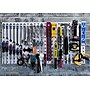 Triton Products LocBoard 18" x 36" x 9/16" Steel Square Hole Pegboard, 18 Assorted Hooks (LB18-1WH-KIT)~#|#~C979744E-6964-44EE-B583ACF9A082A46D_sc7
