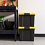 Iris Stor-It-All 78.5 Quart Storage Container with Hinged Lid, Plastic, Black, 2/Pack (540016)~#|#~C9930A51-F8CA-4052-BAE884C79FE1DBE2_sc7