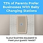 Koala Kare Baby Changing Station, Vertical Mount, Polypropylene, Beige (KB301-00)~#|#~C998A275-45E3-4D6F-AB696B0652C74A78_sc7