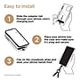 HyperGear TECHcessories 2-in-1 Universal Crossbody Phone Strap with USB-C Charging Cable, Black (16280)~#|#~C99AD634-B23D-4E54-89AB9573994EB67B_sc7