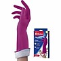 O-Cedar Playtex Living Latex Coated Chemical Resistant Gloves, Large, Purple, 2 Gloves/Box (166120)~#|#~C9ACF8A3-552F-4D0D-82C16218826FC202_sc7