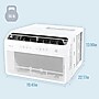 Keystone Energy Star 8,000 BTU Window Air Conditioner , Remote, White (KSTAW08INV-HC)~#|#~C9BF506A-9CC6-4771-A263591599EFB3D7_sc7
