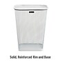 Mind Reader Metal Trash Can Without Lid, 5 Gallon, White, 2/Pack (2SQUAGA-WHT)~#|#~C9CACD89-395B-43FD-A7960331181CF3BB_sc7