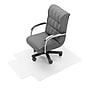 Floortex Ultimat Cleartex Carpet Chair Mat with Lip, 48" x 53", Designed for Medium-Pile Carpet, Clear Polycarbonate (1113423LR)~#|#~C9D39053-F6CF-46B2-B23ED2B48C684A5B_sc7