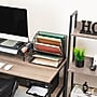 Mind Reader Metal Front Loading Letter Tray, Black (ACCOFILE-BLK)~#|#~C9E29348-4DBB-48BB-87A8A4948A1C0965_sc7