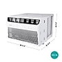 Hisense 115-Volt 12000 BTU Window Air Conditioner with Remote, WiFi Enabled, White (AAW12TW26)~#|#~C9E55FF2-762A-4FD4-B0D65EE3ADD7045D_sc7