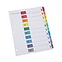 Universal Numeric Paper Divider, 10-Tab, White, 6/Pack (UNV24804)~#|#~C9F996C2-26BD-4575-B0A076F565D067D2_sc7