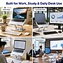 Uncaged Ergonomics Adjustable Swivel Laptop Stand for Desk, Steel, 360° Rotation, Up to 16", Silver~#|#~C9FDE382-DE8E-4CA6-B6F31DD610BB7E2A_sc7