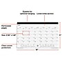 2026-2027 Staples 18" x 11" Academic Monthly Desk Pad Calendar, Black (ST17004-27)~#|#~CA0279F8-C635-495C-98B9672A6E73EC86_sc7