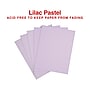 Staples Pastel 30% Recycled Multipurpose Colored Paper, 20 Lbs., 8.5" x 11", Lilac, 500 Sheets/Ream, 10 Reams/Carton (14782)~#|#~CA03EE92-EF7A-4FF7-A0A489FD4689B2E5_sc7