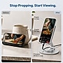 Uncaged Ergonomics 360° Swivel Adjustable Cell Phone Desktop Stand, Silver (SPS-Silver)~#|#~CA050194-E967-4C0F-B1794ADE2A6CEB07_sc7