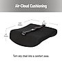 Mind Reader Memory Foam Lumbar Support Pillow with Air-Cloud Technology, Black (BACKSAM-BLK)~#|#~CA13ABE5-834D-4F71-8D1F6494395E7F25_sc7