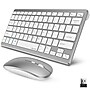 Delton N35 Mini Wireless Keyboard and Optical Mouse Combo, Silver/White (DKMKITMIN35-WW)~#|#~CA1B768B-1E59-45EB-8CFFAE46AFB82415_sc7