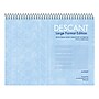 Descant Large Format Edition Professional Notebooks, 11" x 8.5", Staff/Wide Ruled, 32 Sheets, Blue, 24/Case (11033cs)~#|#~CA2BE7C9-0D48-4B6E-BBBF9B14883DA250_sc7
