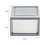Iris Mini Storage Drawer, Gray/Translucent White (500221)~#|#~CA2F8401-77D5-48C4-9FC17D5C5B33648D_sc7