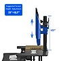 FlexiSpot Adjustable Dual Monitor Arm Mount for Sit-Stand Riser, Up To 30" Monitor, Black (D1D-E)~#|#~CA63F64F-4F75-460A-8AE7B7F111497DF9_sc7