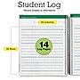 Global Printed Products Deluxe Spring Floral 8.5" x 11" Academic Planner, Plastic Cover, Multicolored (NAD-UNDTP-30)~#|#~CA6F6210-F064-4A25-9B3653E192530E16_sc7