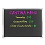 Flipside Dry-Erase Blackboard, Aluminum Frame, 24" x 36" (17931)~#|#~CA7ECFFD-702A-41A7-A768E18F3A83423A_sc7