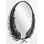 Infinity Instruments Empress Metal Wall Mirror, 22" (20006BK)~#|#~CA82A9CF-18A6-4C04-984A88814D9A98F8_sc7