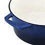Elama Cast Iron 2.7 Qt Dutch Oven, Dark Blue (935124513M)~#|#~CA8F94A4-D868-406C-B92B693409379493_sc7
