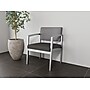 Lesro Lenox Steel Wide Vinyl Guest Chair, Gray (LS1201.SSV-02CHGY.03PPCL)~#|#~CAA14115-9C91-4E3F-BAB168E9ABA50118_sc7