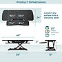 VersaDesk PowerPro 48"W Electric Adjustable Standing Desk Converter, Black (SP7644824-00-01)~#|#~CAA213C9-A2B1-4A9C-B89EA96A4D1C6D1B_sc7
