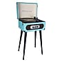 Proscan Bluetooth Belt-Drive Suitcase-Style Retro Turntable with FM Radio & Stand, Blue (PRC894BLU)~#|#~CAA8290A-11C2-4E95-8EC22072D4547DD1_sc7