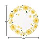 Creative Converting Sweet Daisy Tableware Kit, Yellow/White (DTC9128E2A)~#|#~CAA93F52-9D8D-4184-8B6314B0097551C9_sc7